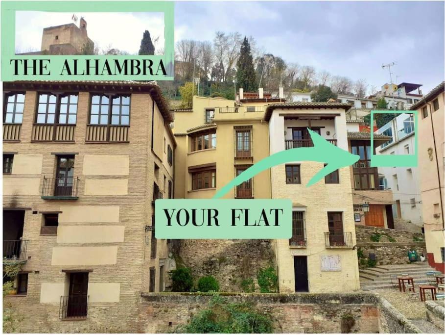 Appartement Spacious Loft / Literally At The Foot Of Alhambra à Grenade Extérieur photo